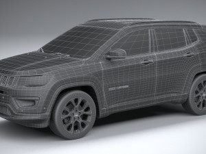 Jeep Compass 2020 Model 3D