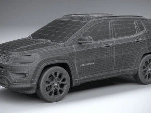 Jeep Compass 2020 3D Model