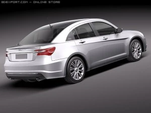 크라이슬러 200 2011 3D 모델