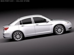 크라이슬러 200 2011 3D 모델