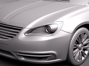Chrysler 200 2011 3Dモデル