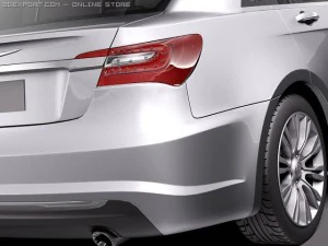 크라이슬러 200 2011 3D 모델