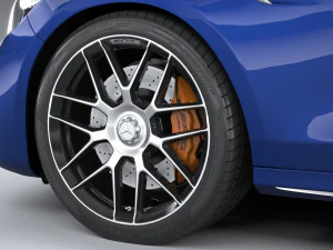 Mercedes-Benz E63 Estate AMG 2021 3D Model