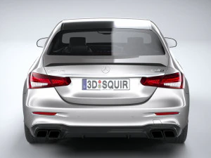 Mercedes-Benz E63 Sedan AMG 2021 3D Model