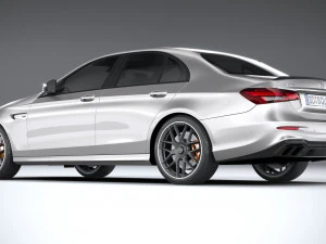 Mercedes-Benz E63 Sedan AMG 2021 3D Model