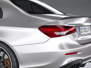Mercedes-Benz E63 Sedan AMG 2021 3D Model