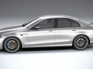 Mercedes-Benz E63 Sedan AMG 2021 3D Model