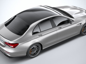 Mercedes-Benz E63 Sedan AMG 2021 3D Model