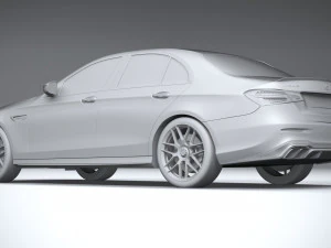 Mercedes-Benz E63 Sedan AMG 2021 3D Model