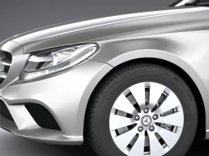 mercedes-benz c-class basic 2020 3D Model