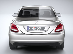 mercedes-benz c-class basic 2020 3D Model