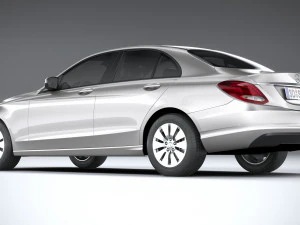mercedes-benz c-class basic 2020 3D Model