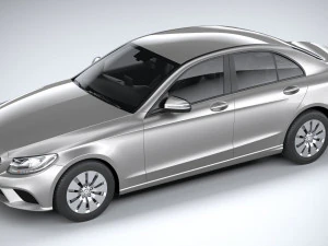 mercedes-benz c-class basic 2020 3D Model