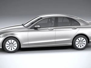 mercedes-benz c-class basic 2020 3D Model