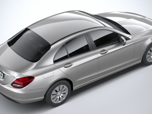 mercedes-benz c-class basic 2020 3D Model
