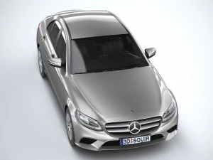 mercedes-benz c-class basic 2020 3D Model