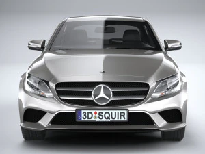 mercedes-benz c-class basic 2020 3D Model