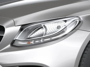 mercedes-benz c-class basic 2020 3D Model