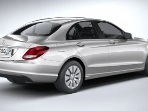 mercedes-benz c-class basic 2020 3D Model