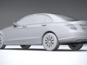 mercedes-benz c-class basic 2020 3D Model