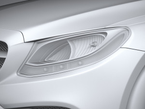 mercedes-benz c-class basic 2020 3D Model