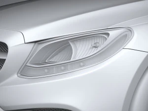 mercedes-benz c-class basic 2020 3D Model