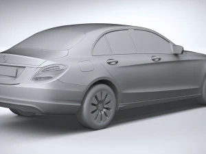 mercedes-benz c-class basic 2020 3D Model