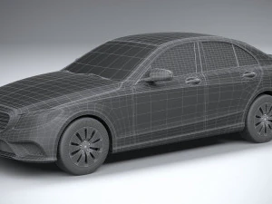 mercedes-benz c-class basic 2020 3D Model