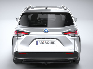 Toyota Sienna 2021 3D Model
