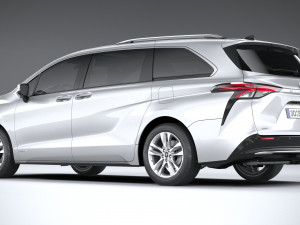 Toyota Sienna 2021 3D Model