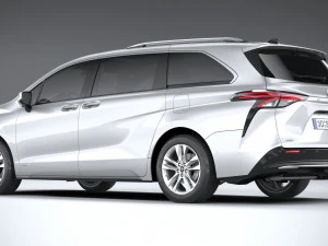 Toyota Sienna 2021 3D Model