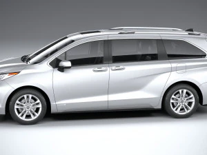 Toyota Sienna 2021 3D Model