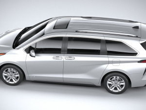 Toyota Sienna 2021 3D Model