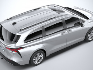 Toyota Sienna 2021 3D Model