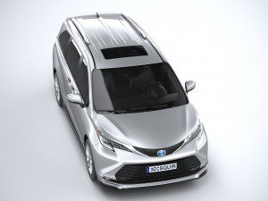 Toyota Sienna 2021 3D Model
