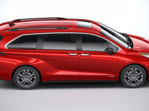 Toyota Sienna XSE 2021 Modello 3D