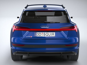 Audi E-tron S 2021 Model 3D