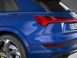Audi E-tron S 2021 Model 3D