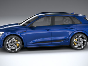 Audi E-tron S 2021 Model 3D