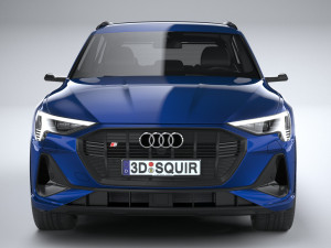 Audi E-tron S 2021 Model 3D