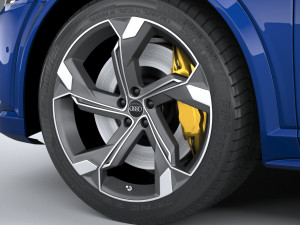 Audi E-tron S 2021 Model 3D