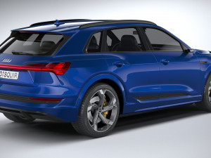 Audi E-tron S 2021 Model 3D