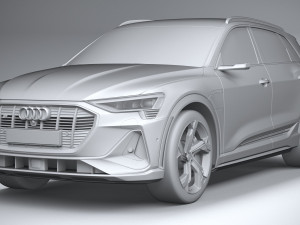Audi E-tron S 2021 Model 3D