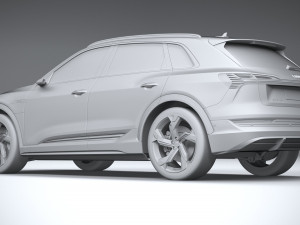 Audi E-tron S 2021 Model 3D