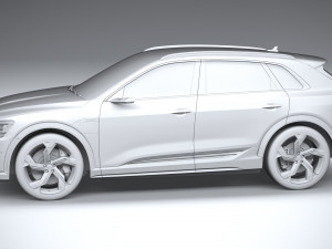 Audi E-tron S 2021 Model 3D