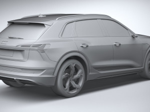 Audi E-tron S 2021 Model 3D
