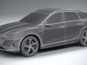Audi E-tron S 2021 Model 3D