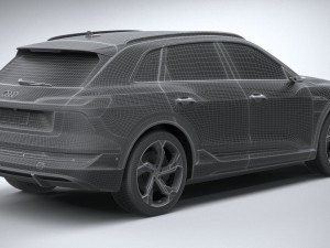 Audi E-tron S 2021 Model 3D