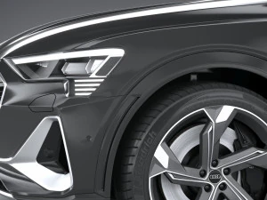Audi E-tron S Sportback 2021 3D Model