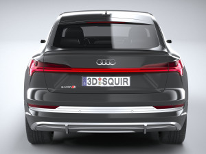 Audi E-tron S Sportback 2021 Modello 3D